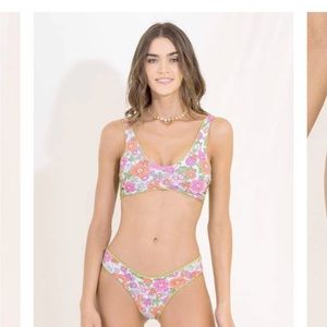 Maaji reversible bikini bottom - herbal green glee